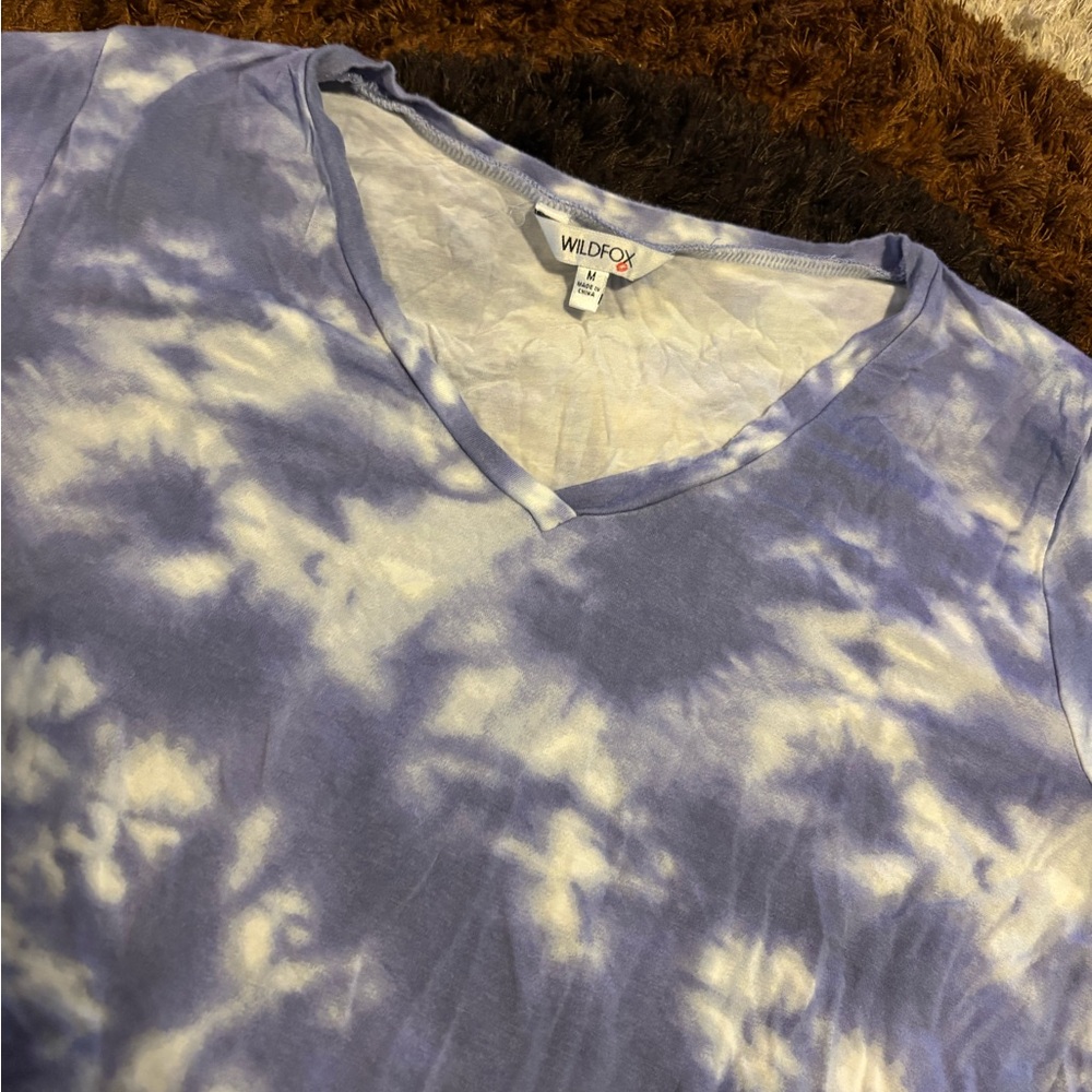 Wild Fox, Tie Dye, Pajama Set - Picture 4 of 6